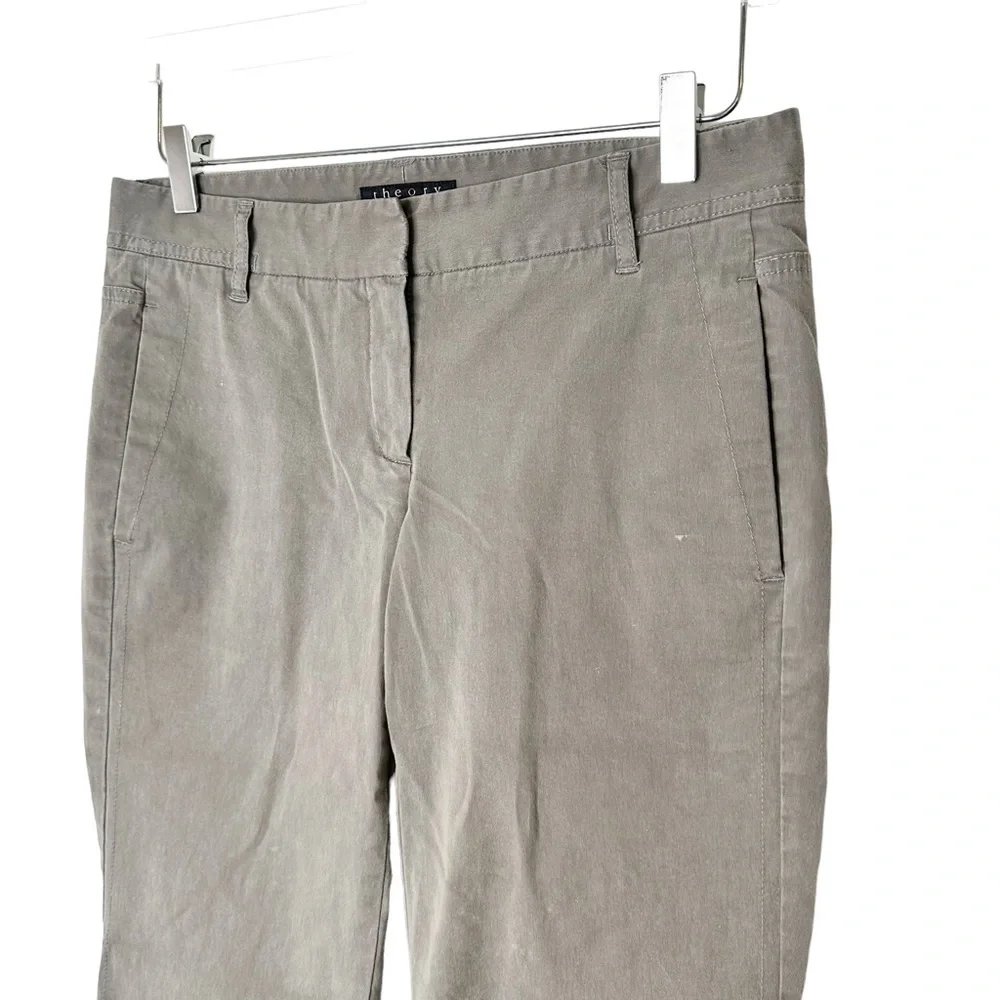 Theory Bermuda Cotton Shorts Size 6